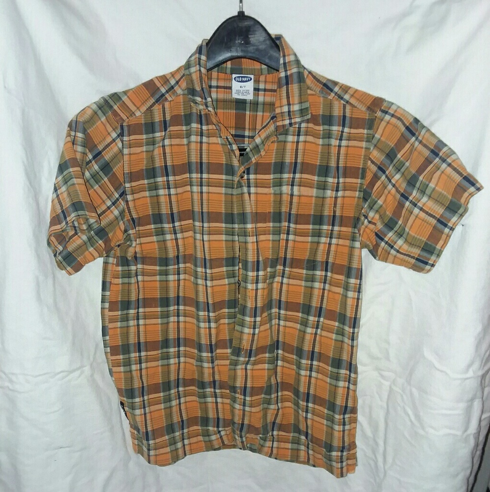 Boys button up shirt